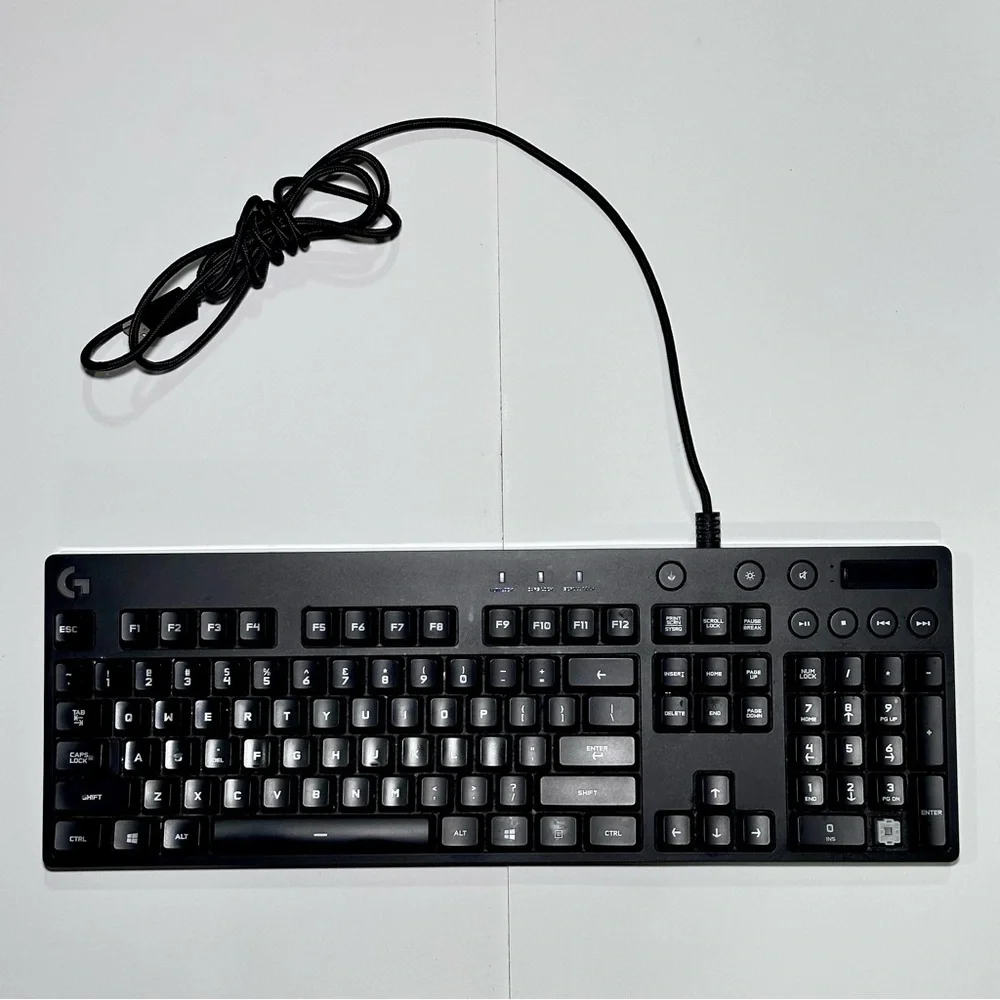 Logitech G810 Orion Spectrum RGB Mechanical Gaming Wired Keyboard - Black